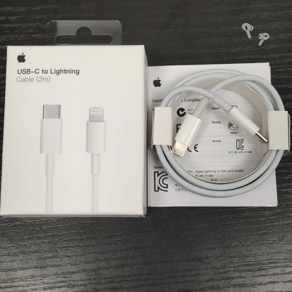 Cable USB-C a Lightning  de 2m